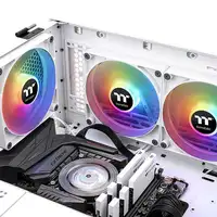 Thermaltake TT CT120 ARGB Sync PC Carcasa del ordenador Ventilador Blanco 2 pieza(