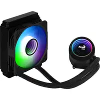 Aerocool MIRAGEL120 Refrigeración Líquida CPU Ventilador 12cm ARGB TDP 200W Negro