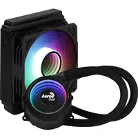 Aerocool MIRAGEL120 Refrigeración Líquida CPU Ventilador 12cm ARGB TDP 200W Negro