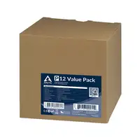ARCTIC P12 Value Pack Carcasa del ordenador Ventilador 12 cm Negro