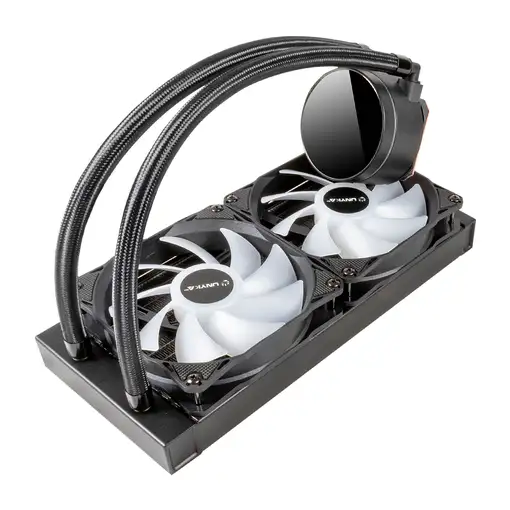 UNYKAch AquaStorm 240 Procesador Sistema de refrigeración líquida todo en uno 12 c