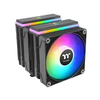 Thermaltake ASTRIA 600 Procesador Refrigerador de aire 12 cm Negro 2 pieza(s)