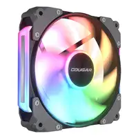 COUGAR Gaming CF-APR12HB3-RGB Carcasa del ordenador Ventilador 12 cm Negro 3 pieza