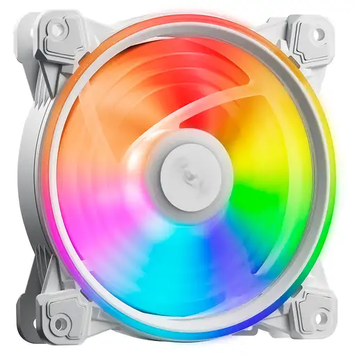 XPG HURRICANE 120 ARGB PWM Placa base Ventilador 12 cm Blanco 1 pieza(s)