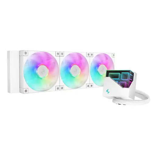 DeepCool LT360 Procesador Sistema de refrigeración líquida todo en uno 12 cm Blanc