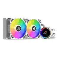 Sharkoon S80 RGB Carcasa del ordenador, Procesador Sistema de refrigeración líquid