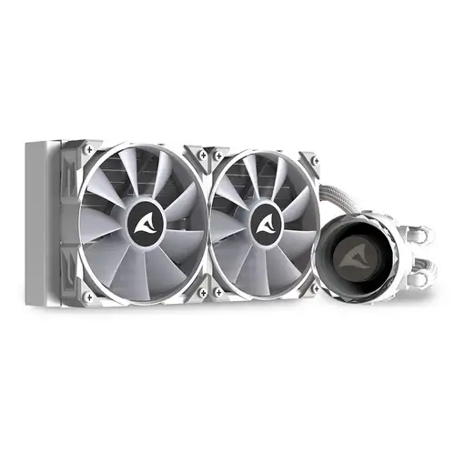 Sharkoon S80 RGB Carcasa del ordenador, Procesador Sistema de refrigeración líquid