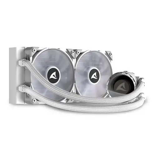 Sharkoon S80 RGB Carcasa del ordenador, Procesador Sistema de refrigeración líquid