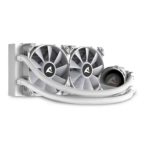 Sharkoon S80 RGB Carcasa del ordenador, Procesador Sistema de refrigeración líquid