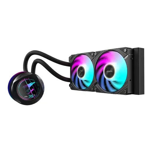 GIGABYTE AORUS WATERFORCE X II 240 Refrigerador de CPU líquido AIO - 2x ventilador