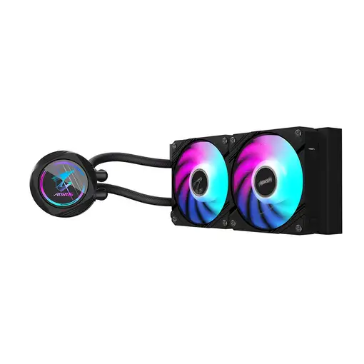 GIGABYTE AORUS WATERFORCE II 240 Refrigerador de CPU líquido AIO - 2x ventiladores