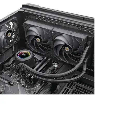 Thermaltake CL-W419-PL00BL-A sistema de refrigeración para ordenador Sistema de re