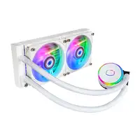 Cooler Master MasterLiquid PL240 Flux White Edition Carcasa del ordenador Kit de r