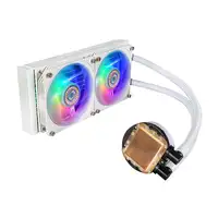 Cooler Master MasterLiquid PL240 Flux White Edition Carcasa del ordenador Kit de r