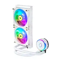 Cooler Master MasterLiquid PL240 Flux White Edition Carcasa del ordenador Kit de r