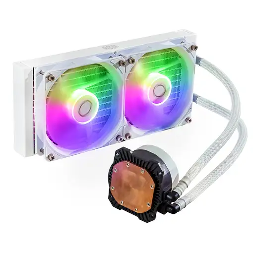 Cooler Master MasterLiquid 240L Core ARGB White Procesador Kit de refrigeración lí