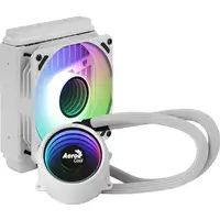 Aerocool MIRAGEL120W Refrigeración Líquida CPU Ventilador 12cm ARGB TDP 200W Blanc