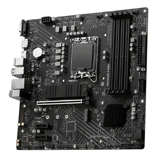 MSI PRO B760M-P DDR4 placa base Intel B760 LGA 1700 micro ATX