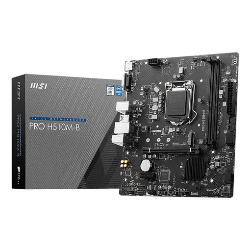 MSI PRO H510M-B placa base Intel H470 LGA 1200 (Socket H5) micro ATX