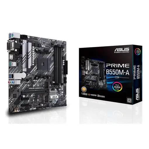 ASUS Prime B550M-A/CSM AMD B550 Zócalo AM4 micro ATX
