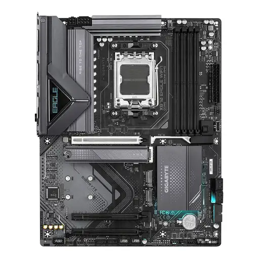 GIGABYTE X870 EAGLE WIFI7 Placa Base - Compatible con CPUs AMD Ryzen 9000, 14+2+2