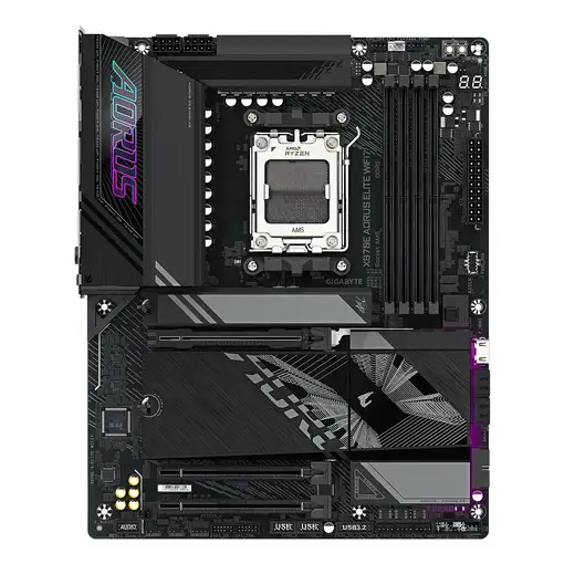 GIGABYTE X870E AORUS ELITE WIFI7 Placa Base - Compatible con CPUs AMD Ryzen 9000,