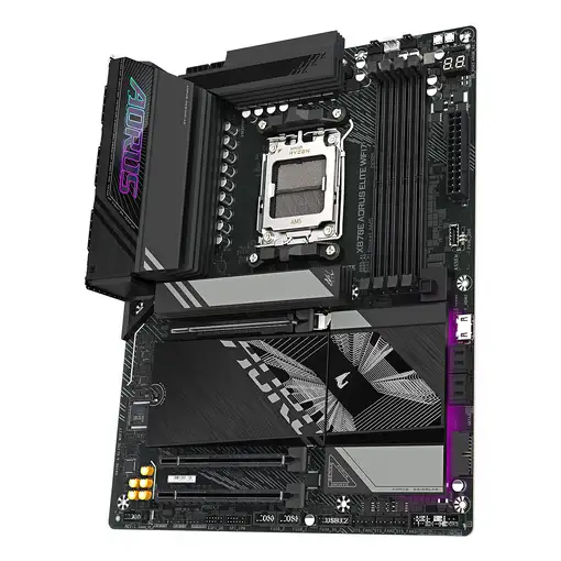 GIGABYTE X870E AORUS ELITE WIFI7 Placa Base - Compatible con CPUs AMD Ryzen 9000,