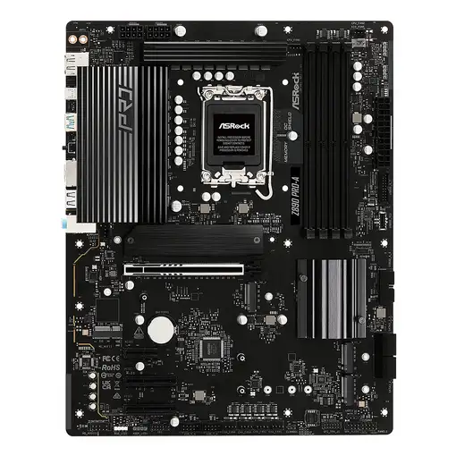 Asrock Z890 Pro-A Intel Z890 LGA 1851 (Socket V1) ATX