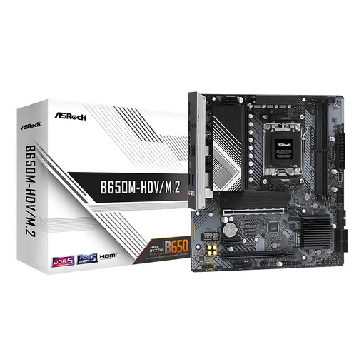Asrock B650M-HDV/M.2 AMD B650 Zócalo AM5 micro ATX