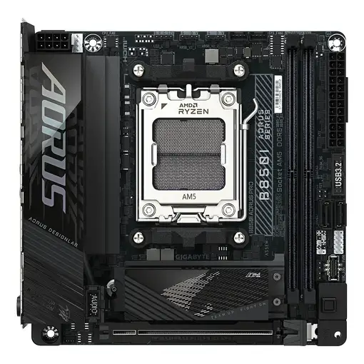 GIGABYTE B850I AORUS PRO Placa Base - Compatible con procesadores AMD Ryzen Serie