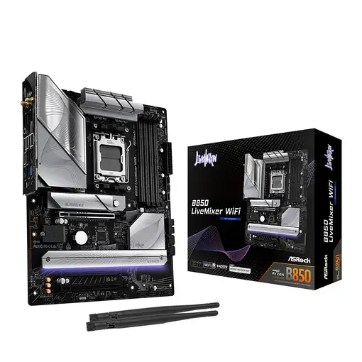 Asrock B850 LiveMixer WiFi AMD B850 Zócalo AM5 ATX