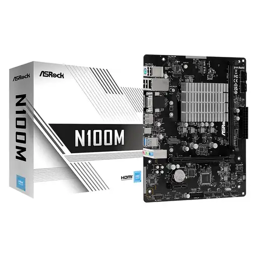 Asrock N100M NA (CPU integrada) micro ATX