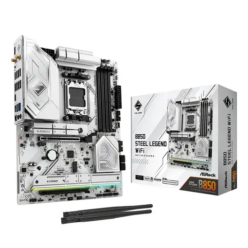 Asrock B850 Steel Legend WiFi AMD B850 Zócalo AM5 ATX