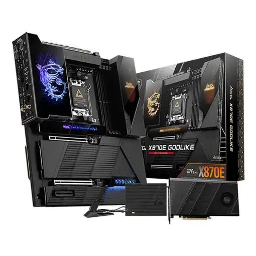 MSI MEG X870E GODLIKE placa base AMD X870E Zócalo AM5 ATX extendida