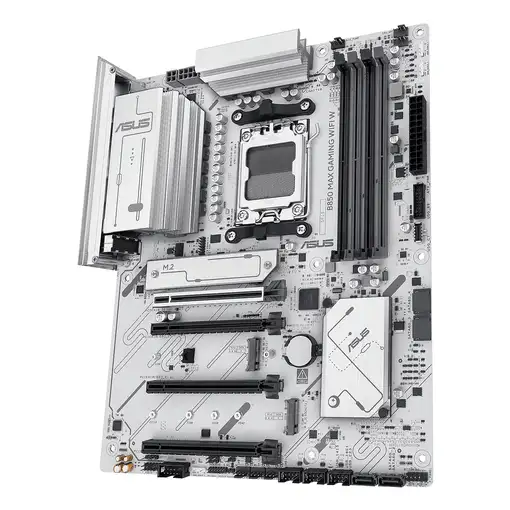 ASUS B850 MAX GAMING WIFI W AMD B850 Zócalo AM5 ATX