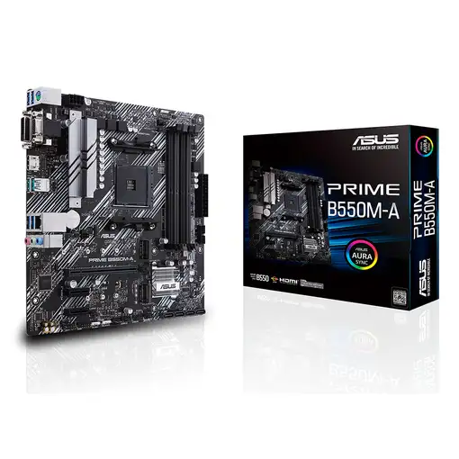 ASUS PRIME B550M-A AMD B550 Zócalo AM4 micro ATX