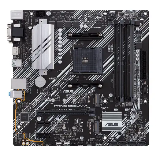 ASUS PRIME B550M-A AMD B550 Zócalo AM4 micro ATX