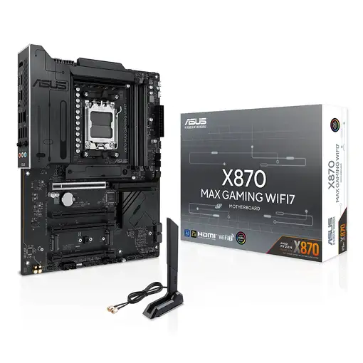 ASUS X870 MAX GAMING WIFI7 AMD X870 Zócalo AM5 ATX