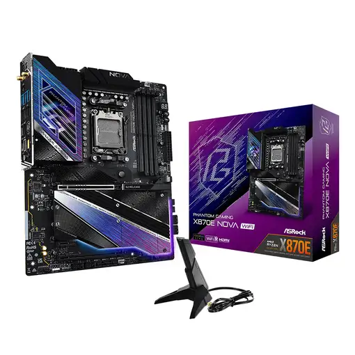Asrock MK X870E NOVA WIFI AMD X870E Zócalo AM5 ATX