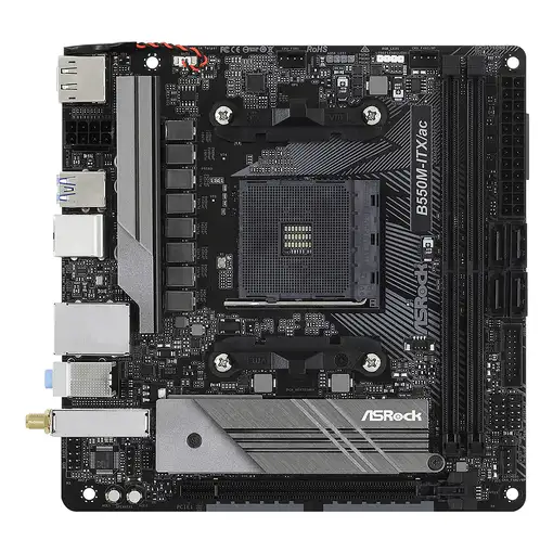 Asrock B550M-ITX/ac AMD B550 Zócalo AM4 mini ITX