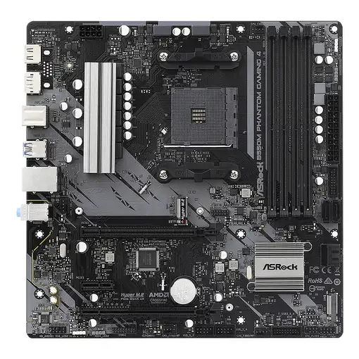 Asrock B550M Phantom Gaming 4 AMD B550 Zócalo AM4 micro ATX