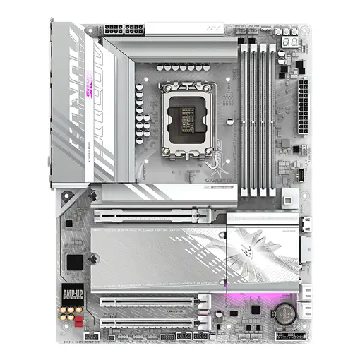 GIGABYTE Placa base Z890 AORUS ELITE WIFI7 ICE - Compatible con CPUs Intel Core Ul