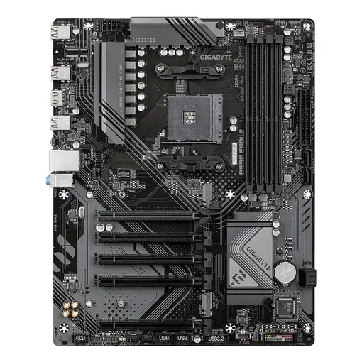 GIGABYTE B550 EAGLE Placa base - Procesadores AMD Ryzen serie 5000 G, VRM de 10+3+