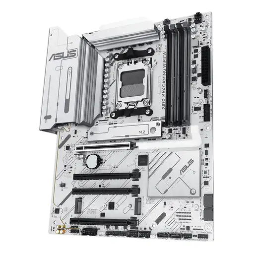 ASUS X870 MAX GAMING WIFI7 W AMD X870 Zócalo AM5 ATX