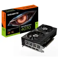 GIGABYTE Tarjeta Gráfica GeForce RTX 4070 WINDFORCE 2X OC V2 12G - 12GB GDDR6, 192