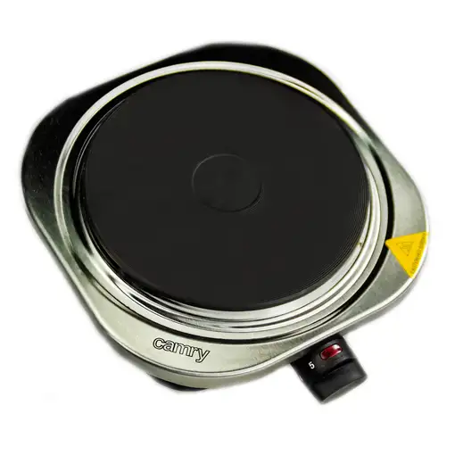 Hornillo Eléctrico, Zona Cocinado 18,5 cm, Ideal Viaje, Camping CR 6510, Camry