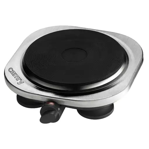 Hornillo Eléctrico, Zona Cocinado 18,5 cm, Ideal Viaje, Camping CR 6510, Camry