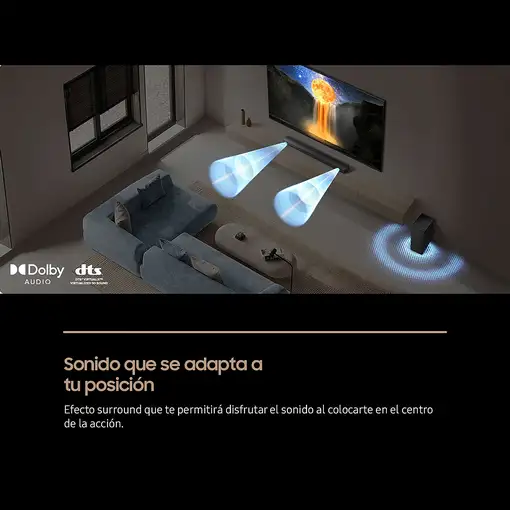Samsung Barra de sonido B650F Serie B 3.1 con Subwoofer y Dolby 5.1 2025