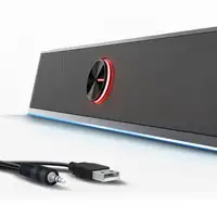 Ewent EW3525 altavoz soundbar Negro 2.0 canales 6 W