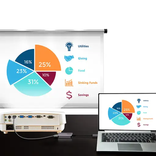 ATEN Adaptador de USB-C a 4K HDMI